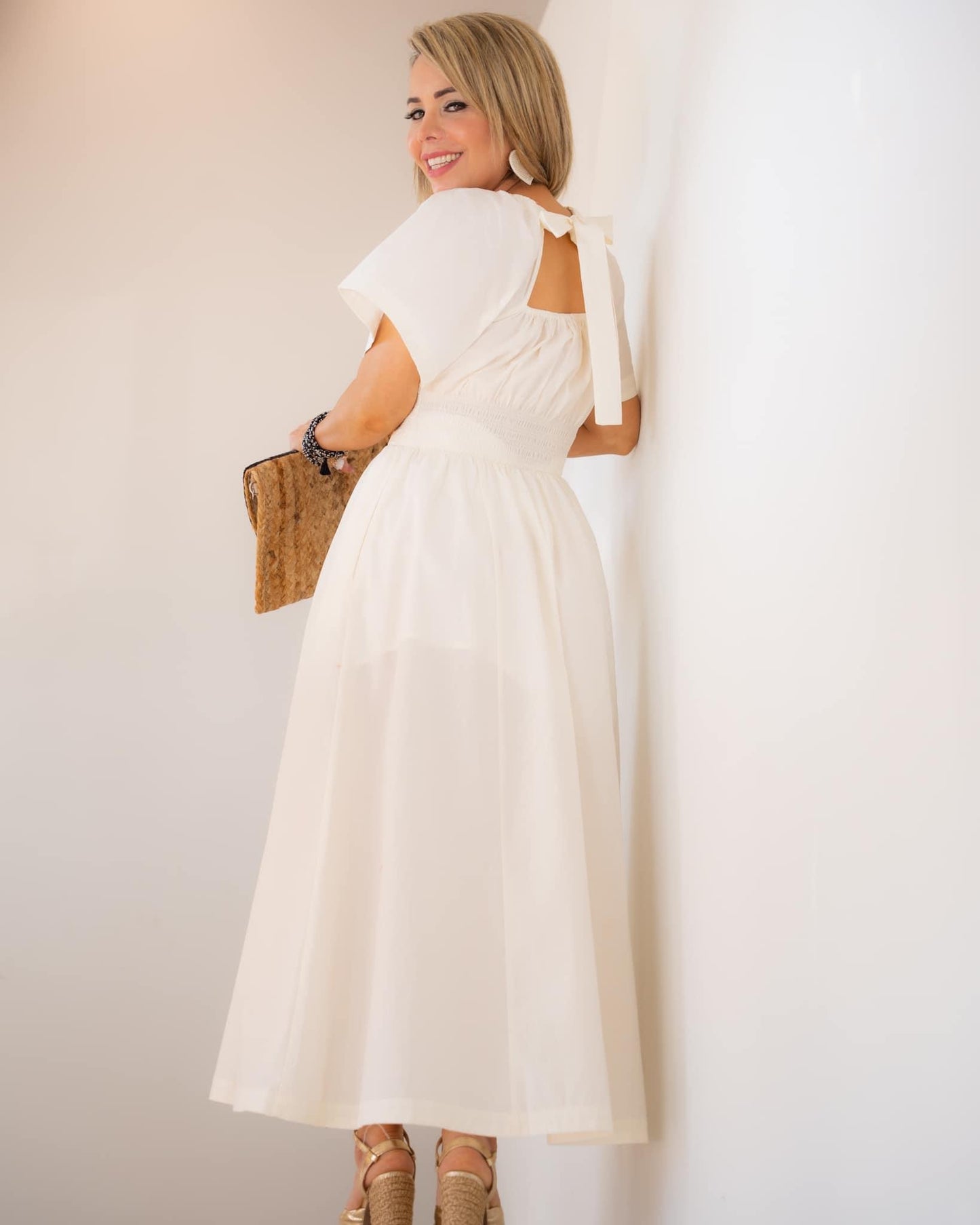 Maxi white dress