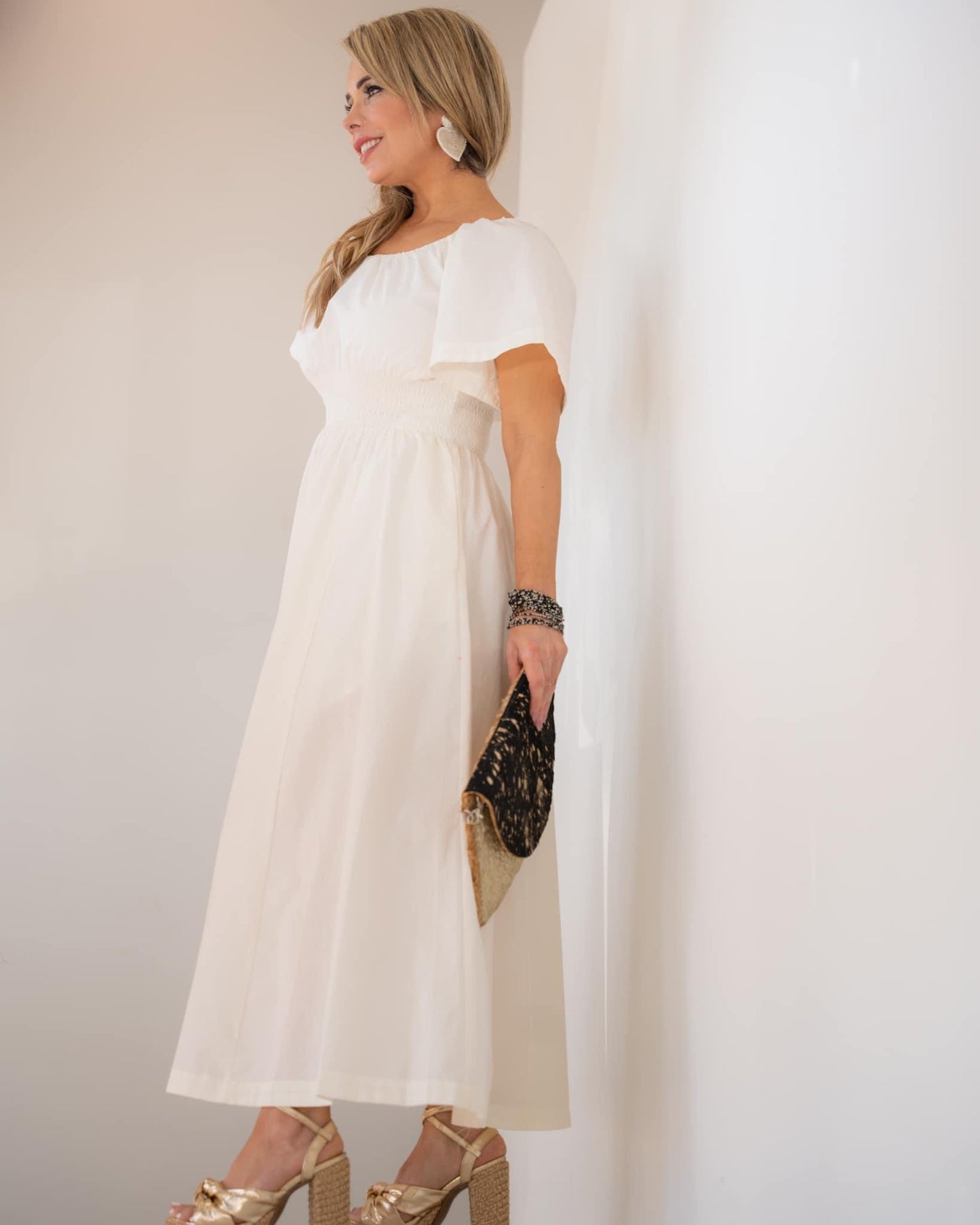 Maxi white dress
