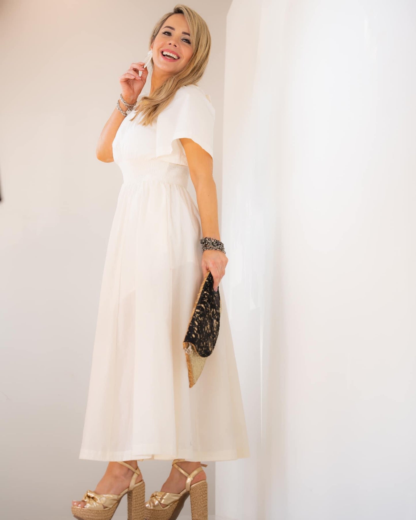 Maxi white dress
