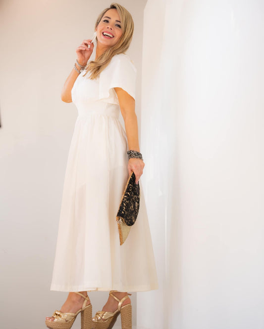 Maxi white dress
