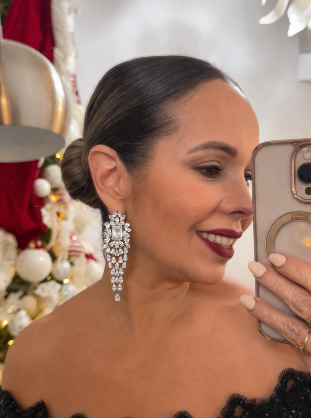 EARRING ZIRCONIA
