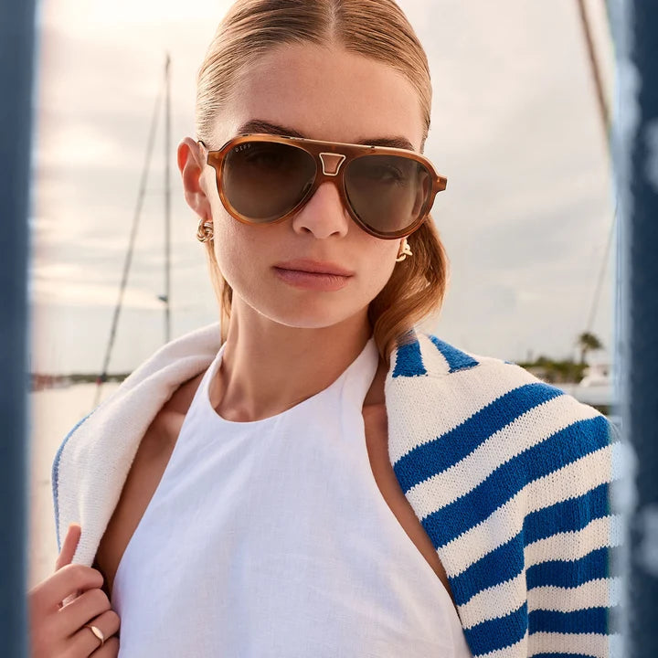 SUNGLASSES BROWN