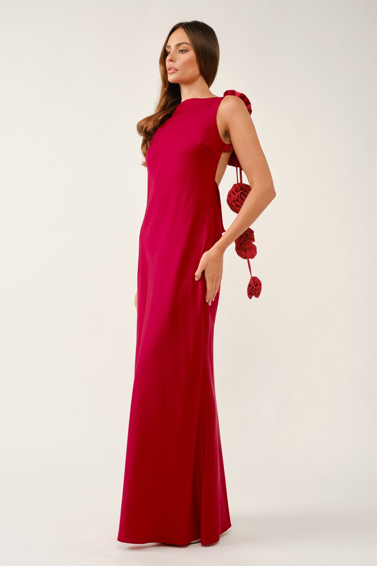 MAXI DRESS RED