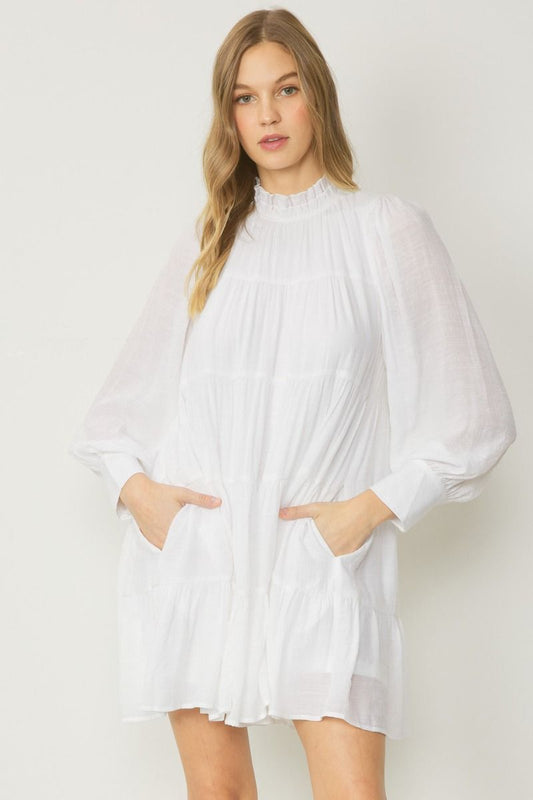 DRESS WHITE