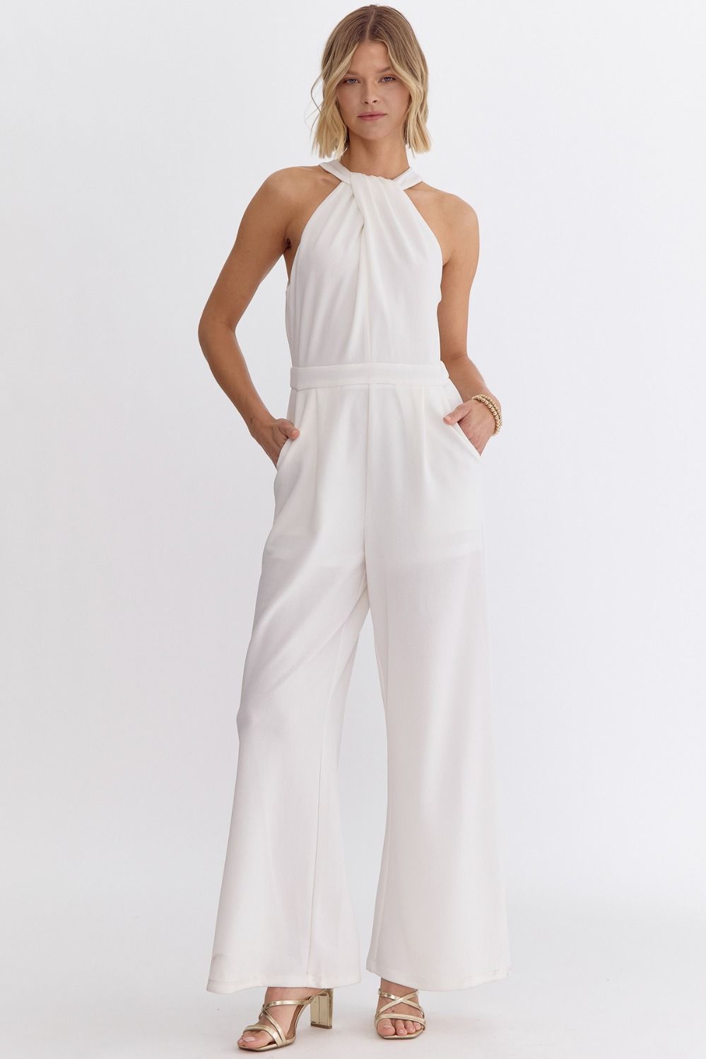 JUMPSUITE WHITE