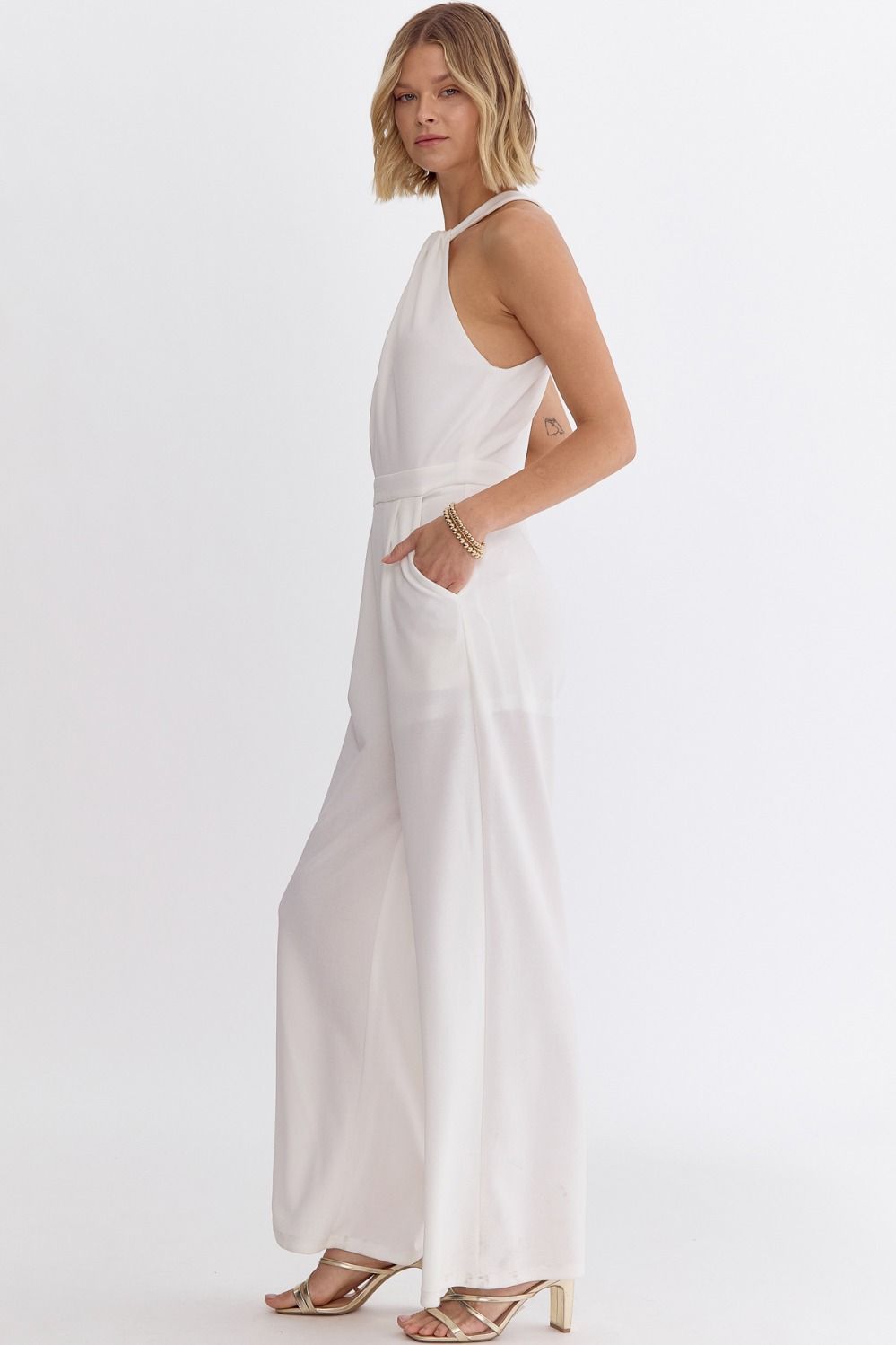 JUMPSUITE WHITE