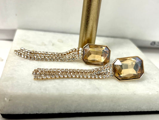 RHINESTONE EARRINGS