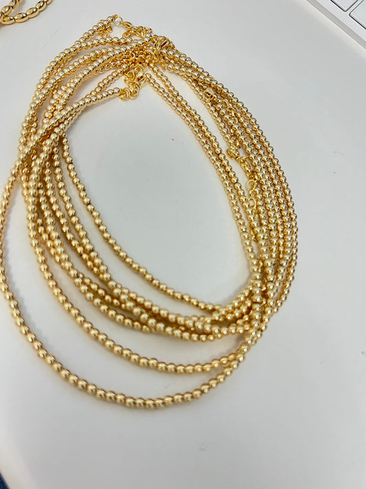 NECKLANCE GOLD PLATED