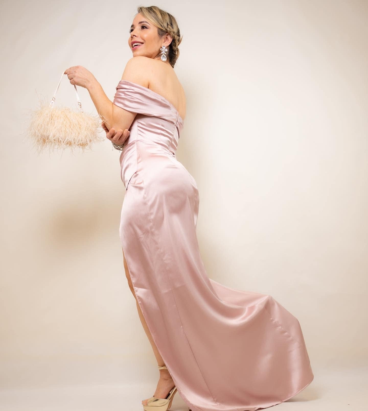 Satin Dress