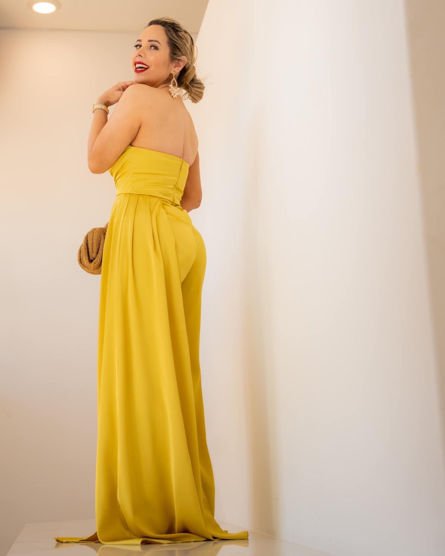 Chartreuse Jumpsuit