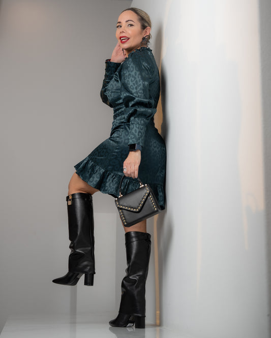 HUNTER GREEN DRESS