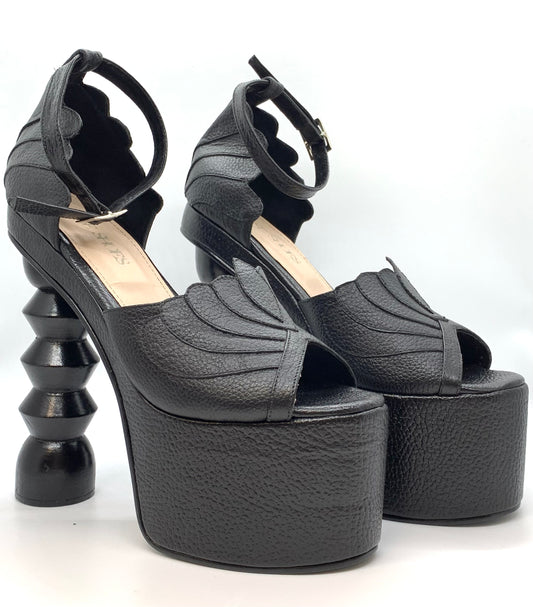 Platform Black Heels