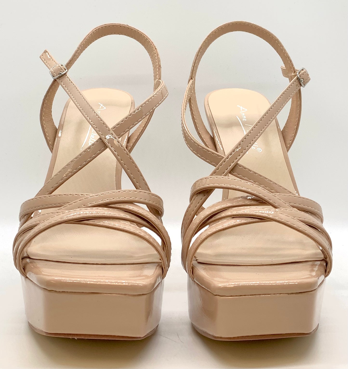Nude Strappy High Heels