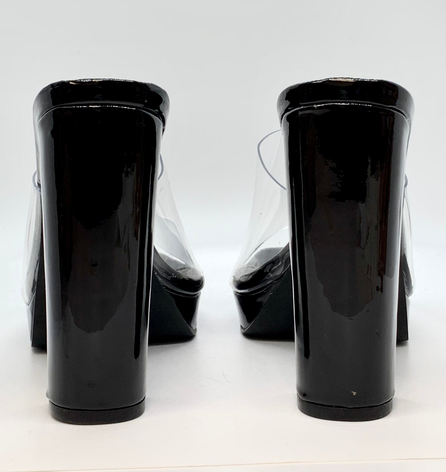 Black Block Heels